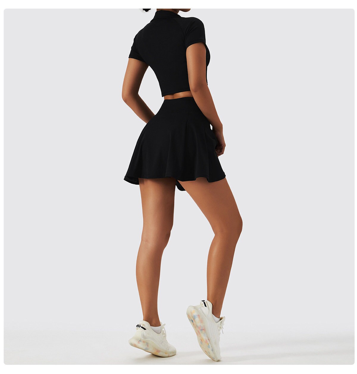 Black tennis hotsell skirt with pockets